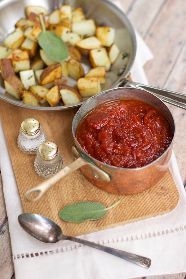 Homemade Ketchup and Crispy Sage Potatoes Easy, Delightful Recipes