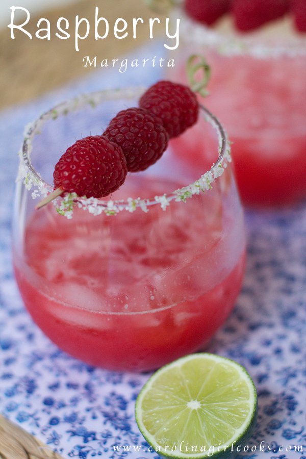 The Easiest Recipe for DIY Raspberry Margarita Carolina Girl Cooks